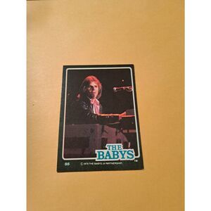Vintage 1979 The Babys Trading Card #55 London Rock Band Collectible